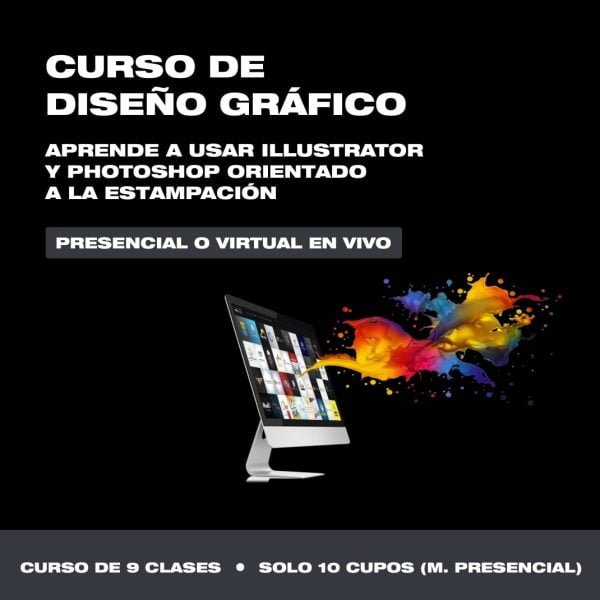 Curso de diseño gráfico Aprende a usar Illustrator y photoshop