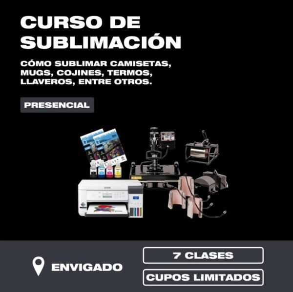 Curso de sublimación