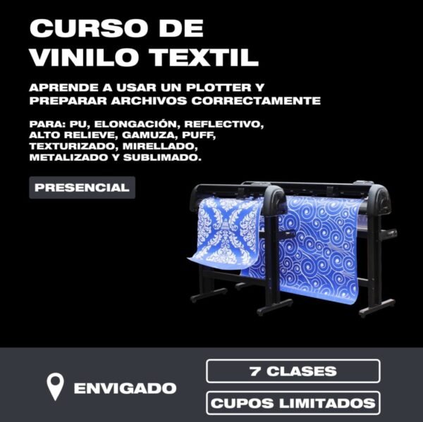 Curso de vinilo textil
