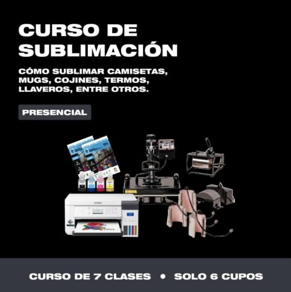 Curso de sublimación