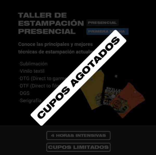 Taller de estampación presencial MANIZALES – Sábado 23 de agosto de 2025