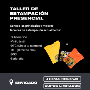 Taller de estampación presencial ENVIGADO – Domingo 14 de junio de 2026