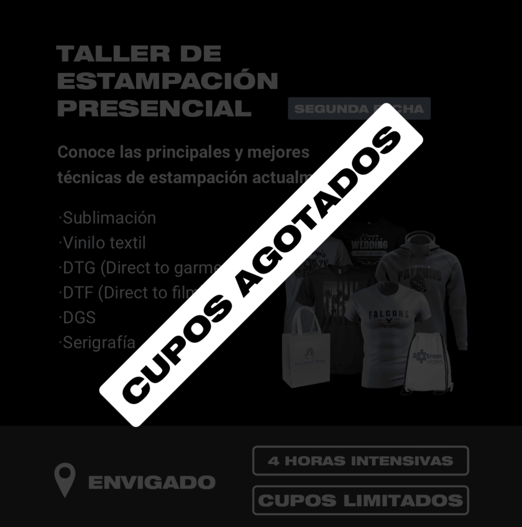 Taller de estampación presencial ENVIGADO – Domingo 24 de mayo de 2026