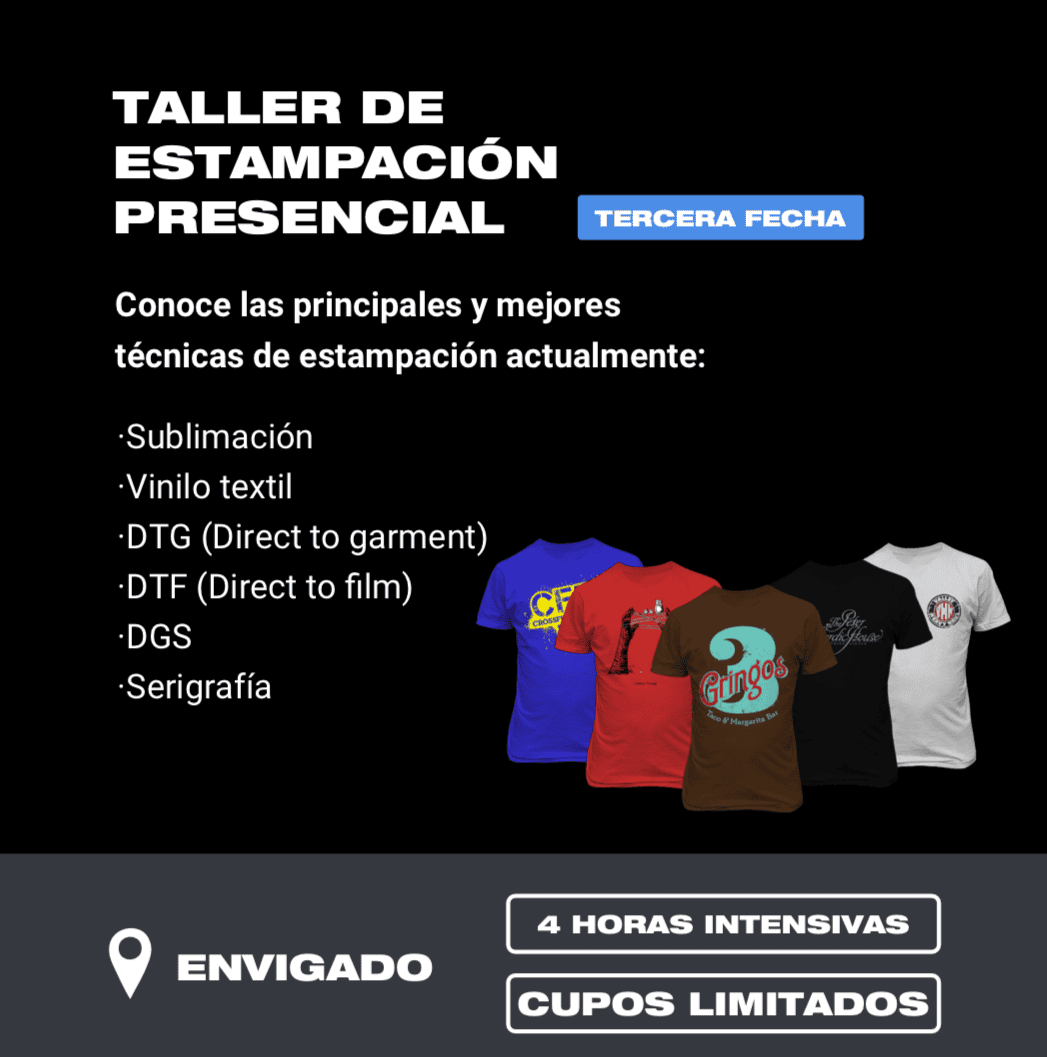Taller de estampación presencial ENVIGADO – Domingo 22 de marzo de 2026